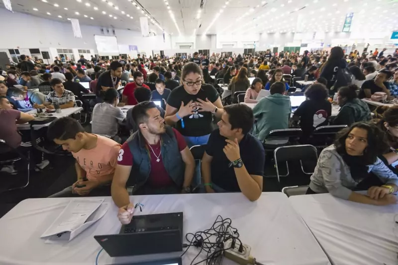 Comunidad académica en el evento